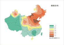 韩姓人口分布